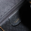 GUCCI Bamboo Backpack Suede Black Gold 003 1705 0030 Auth 177608-22