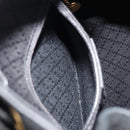 GUCCI Bamboo Backpack Suede Black Gold 003 1705 0030 Auth 177608-26