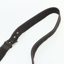 GUCCI GG Canvas Shoulder Bag Dark Brown Silver 90656 Auth 177610-14