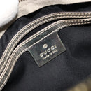 GUCCI GG Supreme Boston Bag PVC White Gold 193603 Auth 177613A-18