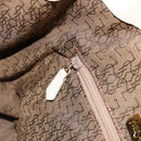 SAINT LAURENT Shoulder Bag Leather Ivory Gold Auth 177619A-19