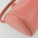LOEWE Handtas Leer Roze Goud Auth 177624A-16