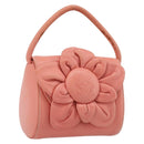 LOEWE Handtas Leer Roze Goud Auth 177624A-1