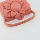 LOEWE Handtas Leer Roze Goud Auth 177624A-7