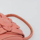 LOEWE Handtas Leer Roze Goud Auth 177624A-8