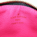 LOUIS VUITTON Multicolor Pochette Cles NM Coin Purse Black M60279 Auth 177627SAM-19