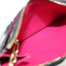 LOUIS VUITTON Multicolor Pochette Cles NM Coin Purse Black M60279 Auth 177627SAM-9