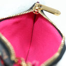 LOUIS VUITTON Multicolor Pochette Cles NM Coin Purse Black M60279 Auth 177627SAM-20