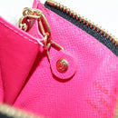 LOUIS VUITTON Multicolor Pochette Cles NM Coin Purse Black M60279 Auth 177627SAM-10