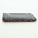 LOUIS VUITTON Multicolor Pochette Cles NM Coin Purse Black M60279 Auth 177627SAM-5