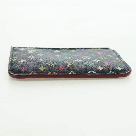 LOUIS VUITTON Multicolor Pochette Cles NM Portemonnee Zwart M60279 Auth 177627SAM