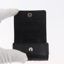 LOUIS VUITTON Monogram Eclipse Etui Earphone Case Zwart N00341 LV Auth 177630A-10