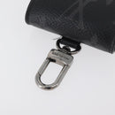 LOUIS VUITTON Monogram Eclipse Etui Earphone Case Zwart N00341 LV Auth 177630A-7