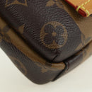 LOUIS VUITTON Monogram Stripe LVxNIGO Double Phone Pouch M81005 LV Auth 177632M-15