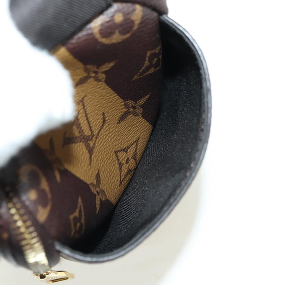 LOUIS VUITTON Monogram Stripe LVxNIGO Double Phone Pouch M81005 LV Auth 177632M