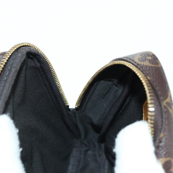 LOUIS VUITTON Monogram Stripe LVxNIGO Double Phone Pouch M81005 LV Auth 177632M