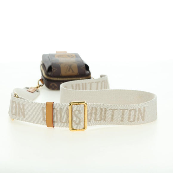 LOUIS VUITTON Monogram Stripe LVxNIGO Double Phone Pouch M81005 LV Auth 177632M