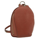 LOUIS VUITTON Epi Mabillon Backpack Brown M52233 LV Auth 177640-1