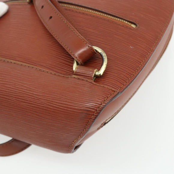LOUIS VUITTON Epi Mabillon Backpack Brown M52233 LV Auth 177640