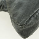 BALENCIAGA The First Hand Bag Leather 2way Gray 103208 Auth 177647SAM-17