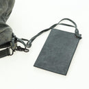 BALENCIAGA The First Hand Bag Leather 2way Gray 103208 Auth 177647SAM-20