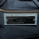 BALENCIAGA The First Hand Bag Leather 2way Gray 103208 Auth 177647SAM-23