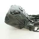 BALENCIAGA The First Hand Bag Leather 2way Gray 103208 Auth 177647SAM-4