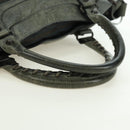 BALENCIAGA The First Hand Bag Leather 2way Gray 103208 Auth 177647SAM-7
