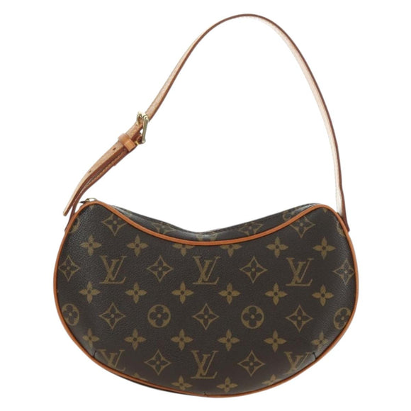 LOUIS VUITTON Monogram Pochette Croissant Shoulder Bag M51510 LV Auth 177650SAV