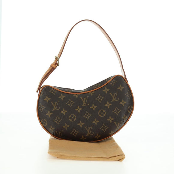 LOUIS VUITTON Monogram Pochette Croissant Shoulder Bag M51510 LV Auth 177650SAV