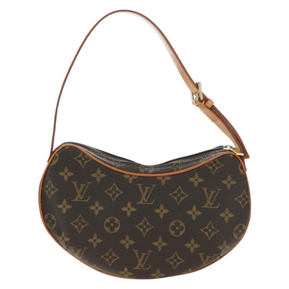 LOUIS VUITTON Monogram Pochette Croissant Shoulder Bag M51510 LV Auth 177650SAV