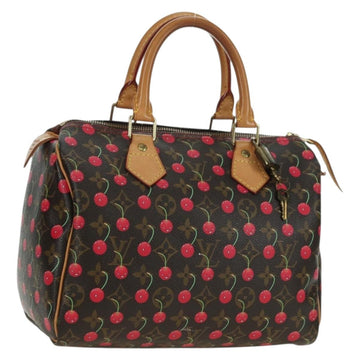 LOUIS VUITTON Monogram Cherry Speedy 25 Hand Bag M95009 LV Auth 177652SAV