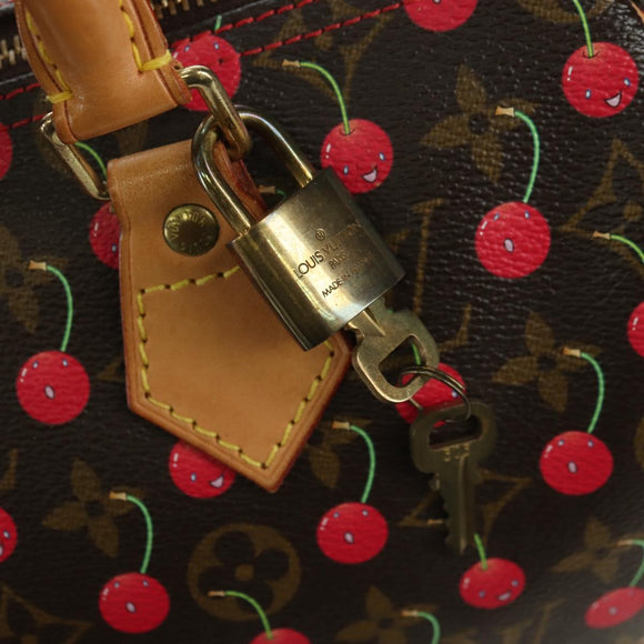 LOUIS VUITTON Monogram Cherry Speedy 25 Hand Bag M95009 LV Auth 177652SAV