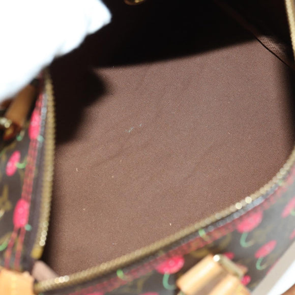 LOUIS VUITTON Monogram Cherry Speedy 25 Hand Bag M95009 LV Auth 177652SAV