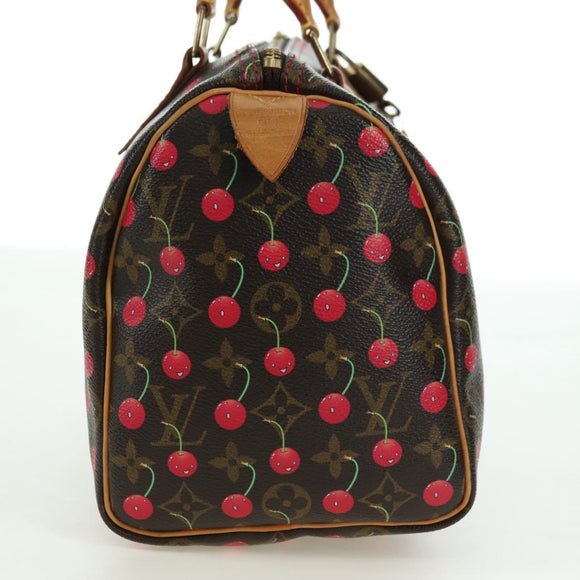 LOUIS VUITTON Monogram Cherry Speedy 25 Hand Bag M95009 LV Auth 177652SAV