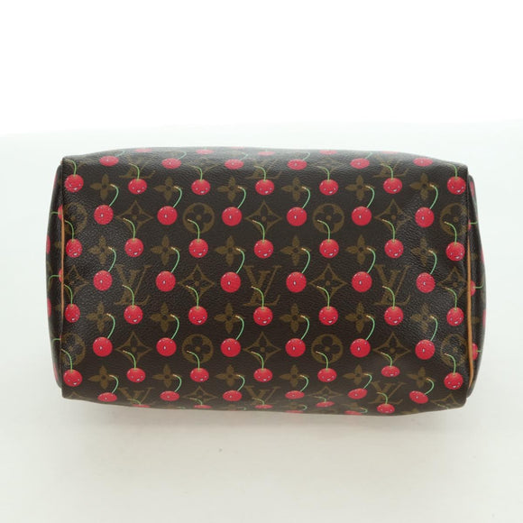 LOUIS VUITTON Monogram Cherry Speedy 25 Hand Bag M95009 LV Auth 177652SAV