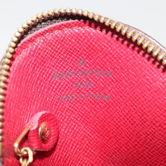 LOUIS VUITTON Monogram Cherry Porte Monnaie Ron Coin Purse M95043 Auth 177653V