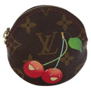 LOUIS VUITTON Monogram Cherry Porte Monnaie Ron Coin Purse M95043 Auth 177653V-13