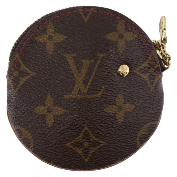 LOUIS VUITTON Monogram Cherry Porte Monnaie Ron Coin Purse M95043 Auth 177653V