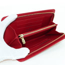 LOUIS VUITTON Monogram Cherry Porte Monnaie Zip Long Wallet M95006 Auth 177654V-9
