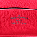 LOUIS VUITTON Monogram Cherry Porte Monnaie Zip Long Wallet M95006 Auth 177654V-18