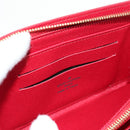 LOUIS VUITTON Monogram Cherry Porte Monnaie Zip Long Wallet M95006 Auth 177654V-19