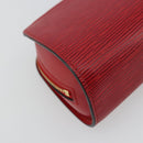 LOUIS VUITTON Epi Dauphine PM Pouch Castilian Red M48447 LV Auth 177655-16
