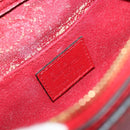 LOUIS VUITTON Epi Dauphine PM Pouch Castilian Red M48447 LV Auth 177655-9