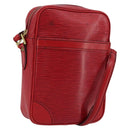 LOUIS VUITTON Epi Danube Shoulder Bag Red M45637 LV Auth 177658-1