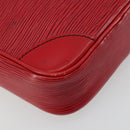 LOUIS VUITTON Epi Danube Shoulder Bag Red M45637 LV Auth 177658-18