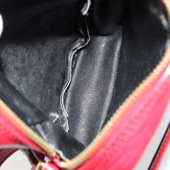 LOUIS VUITTON Epi Danube Shoulder Bag Red M45637 LV Auth 177658