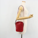 LOUIS VUITTON Epi Danube Shoulder Bag Red M45637 LV Auth 177658-25