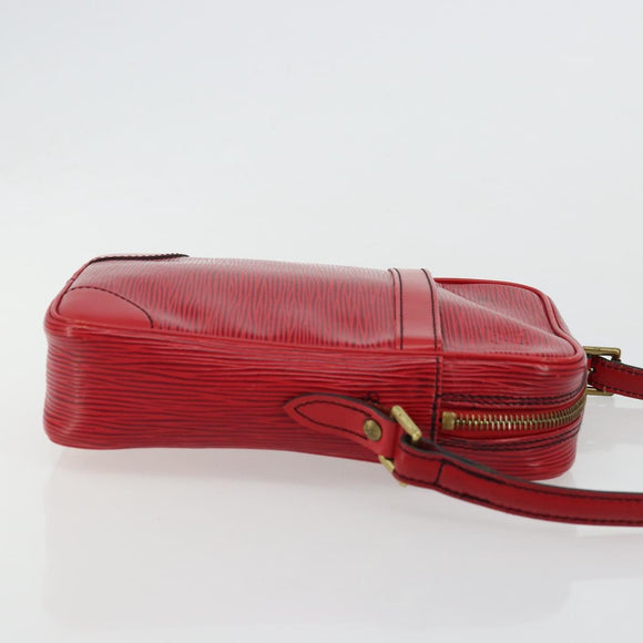 LOUIS VUITTON Epi Danube Shoulder Bag Red M45637 LV Auth 177658