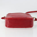 LOUIS VUITTON Epi Danube Shoulder Bag Red M45637 LV Auth 177658-5